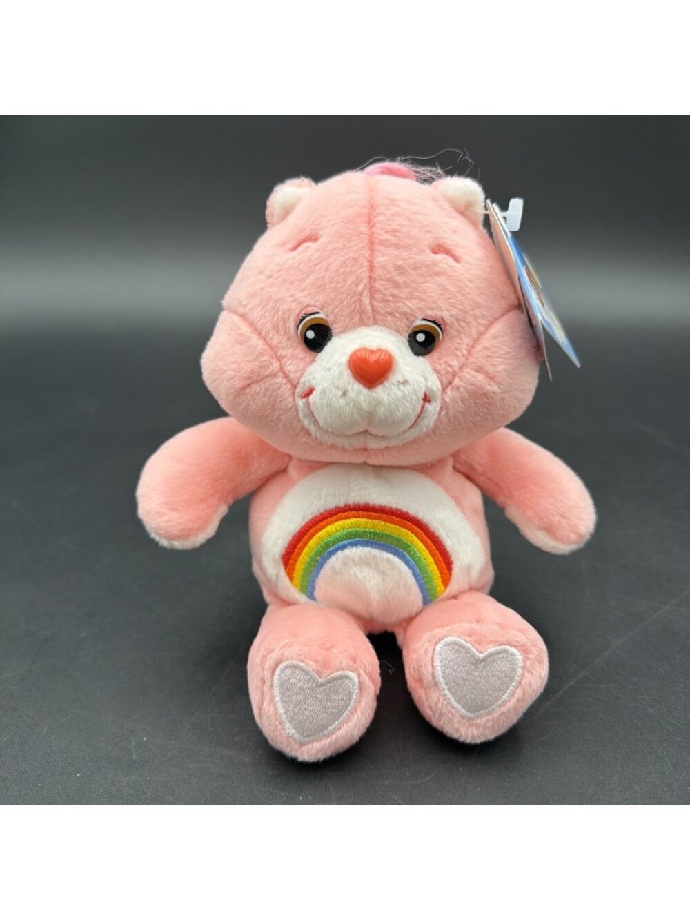 Vintage Care Bears - Cheer Bear 8" Plush 2002 New with Tags